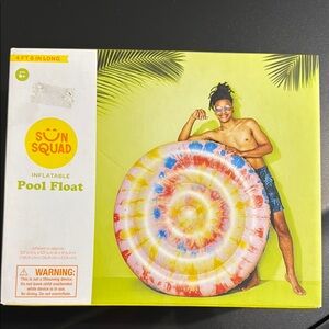 Sun Squad Inflatable Pool Float - Multicolor